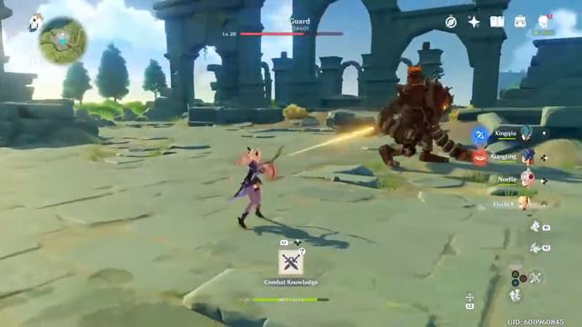 Fischl vs. Ruin Guard | Genshin Impact смотреть онлайн