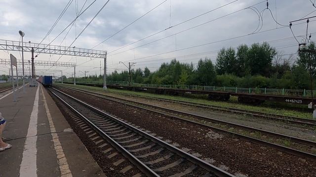 Грузовые поезда, железнодорожный микс лето 2021-2022 / Москва и Московская область смотреть онлайн