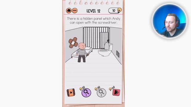 Как пройти Brain Test 2 Побег из тюрьмы смотреть онлайн