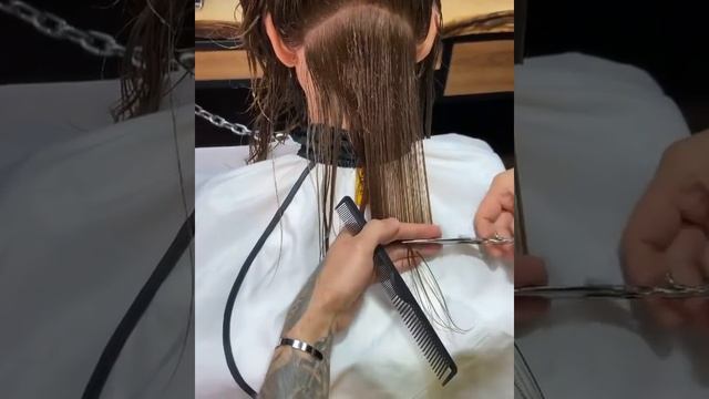 Это будет стрижка Каре на длинные волосы смотреть онлайн