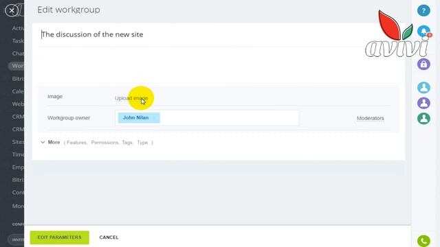 Workgroup and project in the Bitrix24 смотреть онлайн