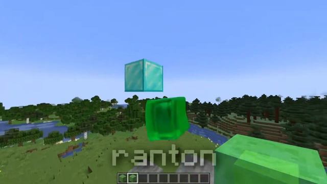 Realistic slime block in minecraft | Реалистичный блок слизи в майнкрафте смотреть онлайн
