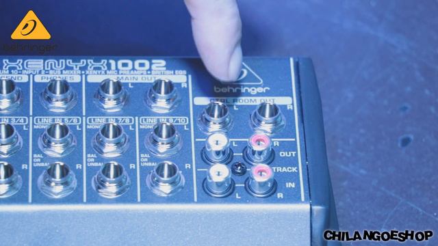 MEZCLADORA BEHRINGER XENYX 1002 CHILANGOESHOP смотреть онлайн