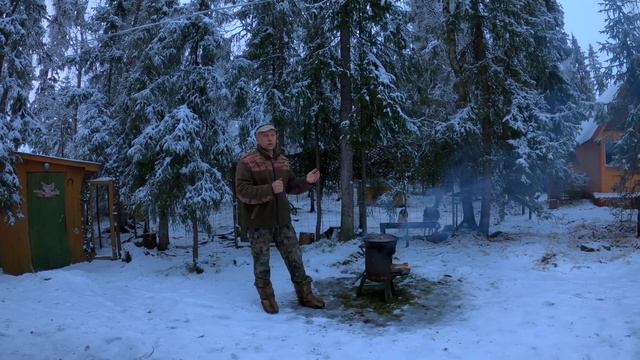 Вывез мясо Лося . Рассказал об Охоте и собаках. смотреть онлайн