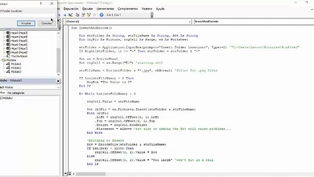 Excel VBA script image to Base64 смотреть онлайн