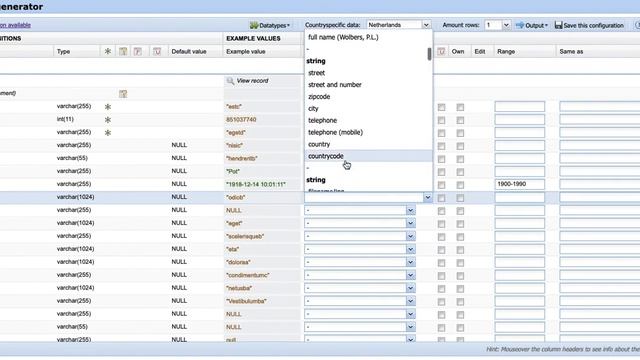 MySQL Data generator for generating dummy testdata. Autoscan your local databases or paste SQL dump смотреть онлайн