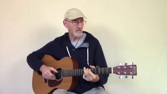 Profound Blues Guitar Lesson Here - Sounds like folk, but it's all blues ... that's the lesson! смотреть онлайн