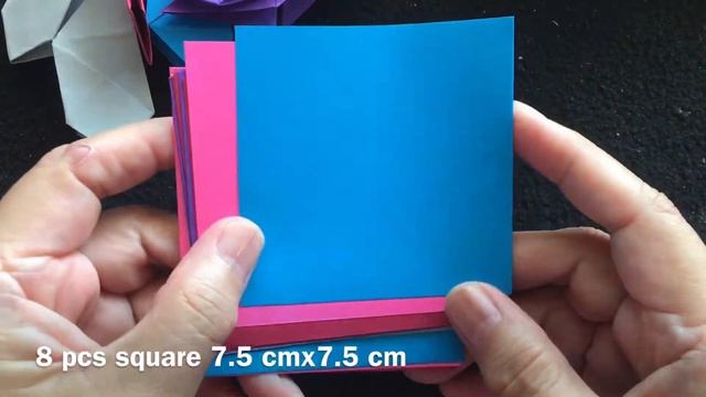 Tutorial ke 617 - Origami Rings and Wreaths part 1 ( 4 types ) смотреть онлайн