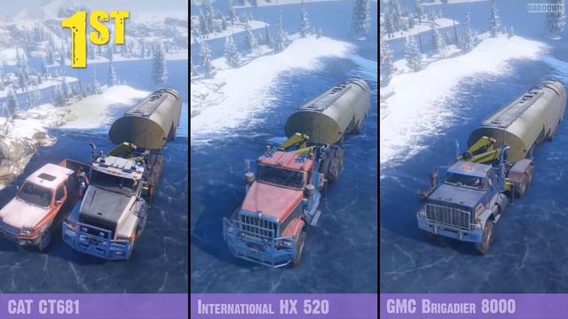Phase 4 Free vs Paid DLC Battle SnowRunner | New DLC Heavy Duty Trucks Comparison смотреть онлайн
