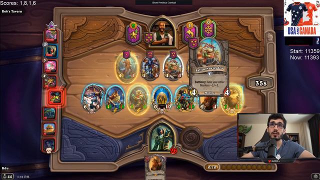 ''Just roll for stats!'' | Hearthstone Battlegrounds смотреть онлайн