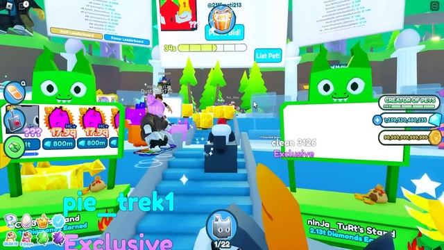 НАКОНЕЦ ПОЛУЧИЛ HUGE CHEF CAT В PET SIMULATOR X ROBLOX