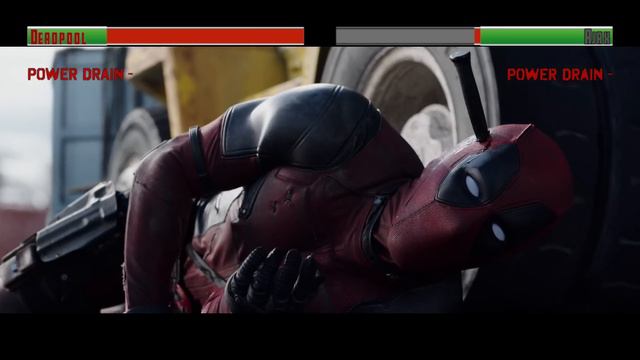 Deadpool Vs Ajax...with Healthbars