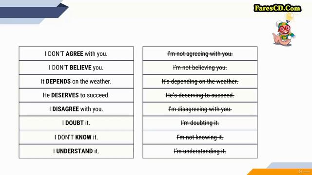 1 Present Simple and Present Continuous المضارع البسيط و المضارع المستمر смотреть онлайн