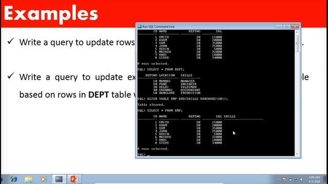 21. SQL for begginers - Correlated Subquery using UPDATE Statement (Hindi) смотреть онлайн