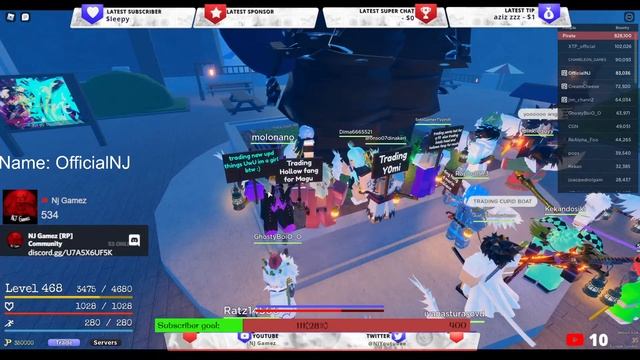 Roblox: GPO- Update 5- Trying To Get All Seeing Eye- Day 1