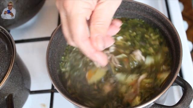 А на первое у меня сегодня щавель.