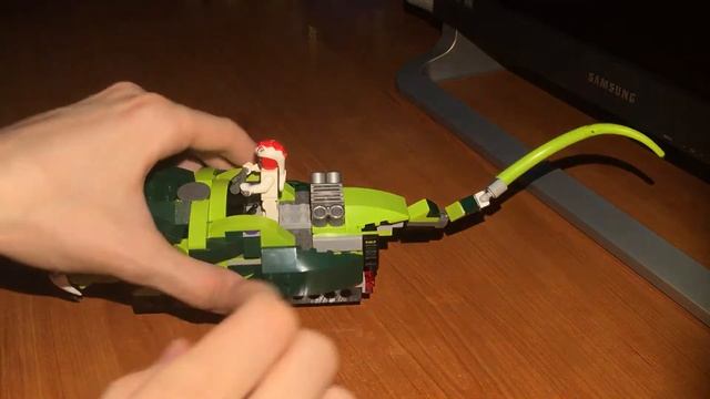 Змеиный мотоцикл на гусенице Самоделка LEGO Ninjago смотреть онлайн