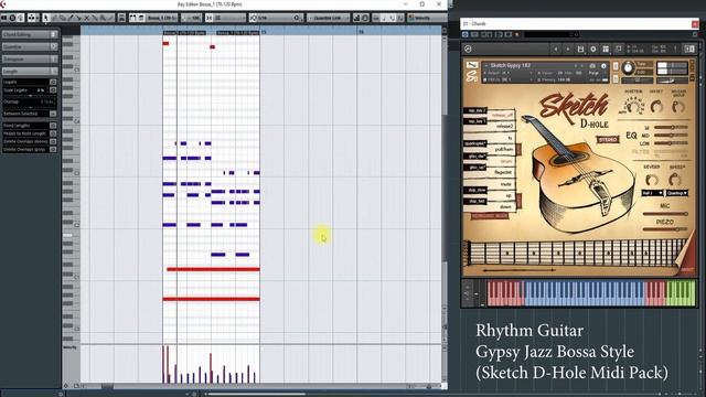 In a hurry by Iurii Zinin (Sketch D-Hole Guitar). смотреть онлайн