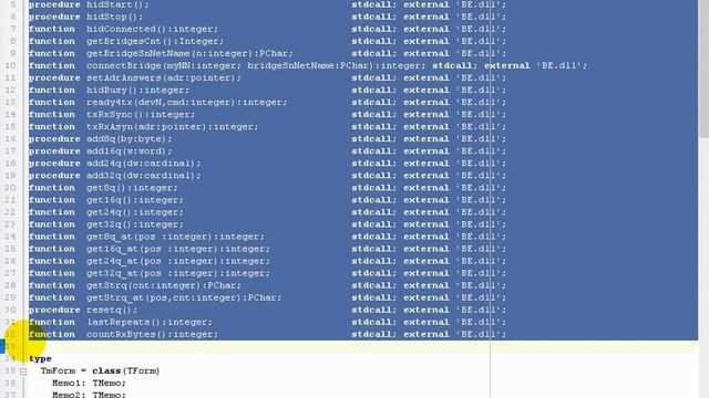 BE-BDN-2 Простой пример на Дельфи(Simple Delphi Example) смотреть онлайн