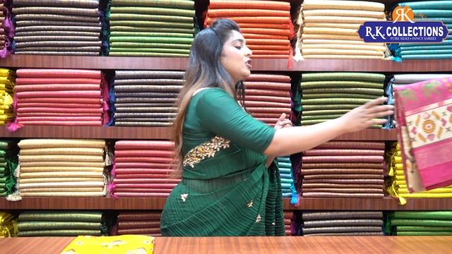 Latest Lenin Silk Sarees I Wholesale Store I@Rkcollectionssarees смотреть онлайн