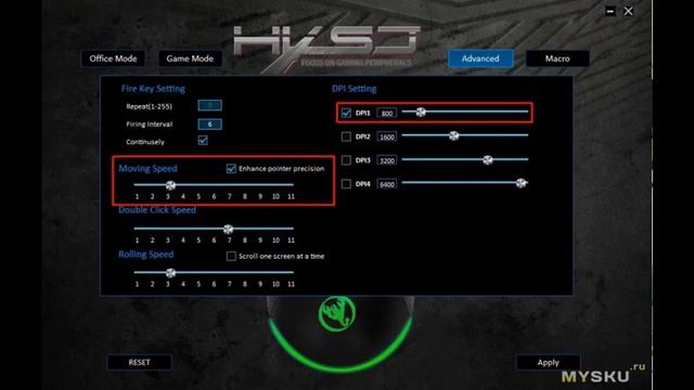 Проводная мышь HXSJ A883 | #Обзор смотреть онлайн