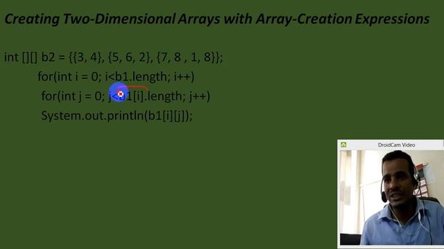 Lecture 48: Java Creating Two-Dimensional Arrays with Array-Creation Expressions in Amharic | በአማርኛ смотреть онлайн