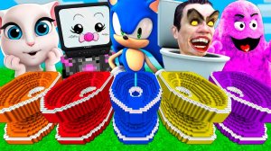 ЗОМБАК НАШЁЛ СМЕШНЫЕ ТУАЛЕТЫ В МАЙНКРАФТ