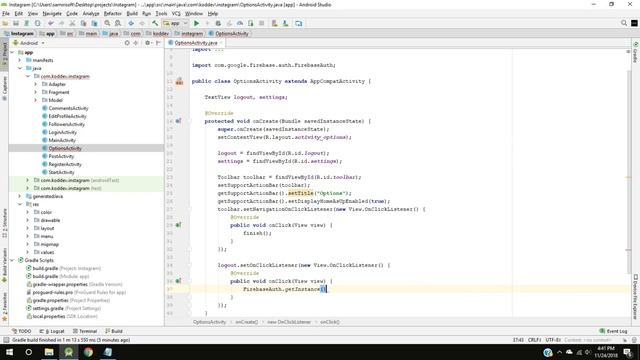 INSTAGRAM App with Firebase - Part 20 - Loading Posts - Android Studio Tutorial смотреть онлайн