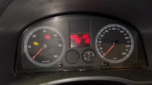 Сброс счётчика масла на Vw Caddy 2006