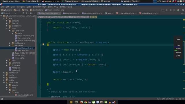 Laravel 5 tutorials For Beginners in Urdu/Hindi # 9 | input Validations using Request смотреть онлайн