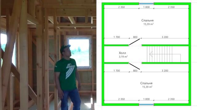 Каркасный дом на материнский капитал. Москва. "Строй и Живи". смотреть онлайн