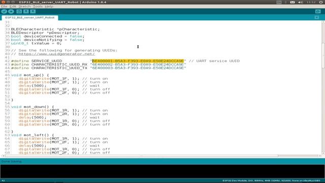 ESP32 #71: Arduino Bluetooth (BLE) Robot Buggy with L298 (Android example) смотреть онлайн