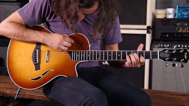 The Swiss Army Knife of Taylor Guitars - The T5z Standard! Electric and Acoustic Tones in One! смотреть онлайн