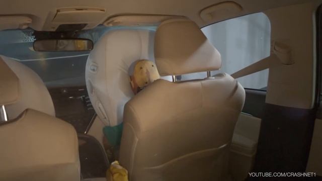 Toyota Camry (2018+) Frontal Crash Test смотреть онлайн