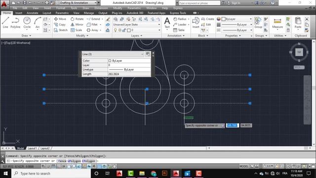 Autocad 2D Practice Drawing / Exercise 36/ Simple Tutorial смотреть онлайн