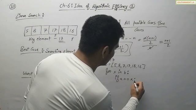 Idea of Algorithmic Efficiency | Class 12 Computer Science with Python (Video 33) смотреть онлайн