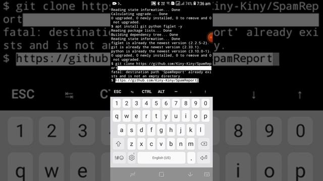 Spam report termux tool installing in malayalam смотреть онлайн