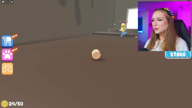 МЕНЯ ХОТЯТ ПРЕВРАТИТЬ в КАРТИНУ в ROBLOX ! ? ПОБЕГ от ХУДОЖНИКА Роблокс смотреть онлайн