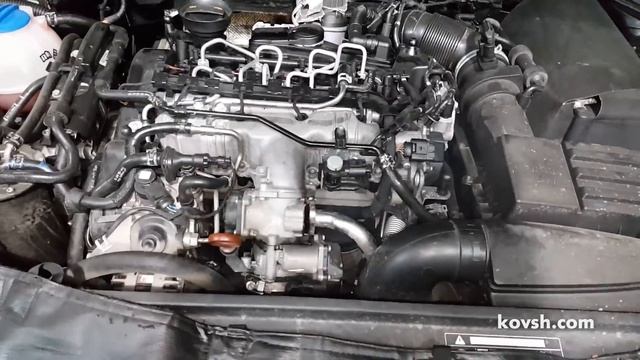 Заклинило EGR в открытом состоянии на Volkswagen Passat B6 2.0d смотреть онлайн