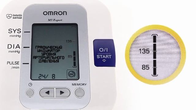 Автоматический тонометр OMRON M3 Expert смотреть онлайн