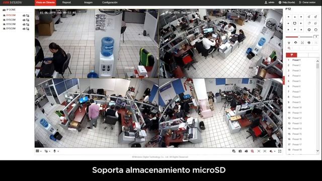 Cámara 360 Hikvision Modelo: DS-2PT3326IZ-DE3