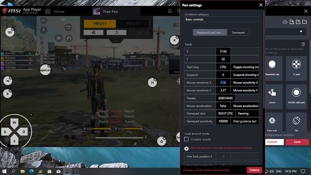 Best Secret Setting | MSI 4.240.15.5321| 90% Headshot ? | 2022 смотреть онлайн