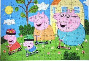 Свинка Пеппа и её семья - собираем пазлы для детей | Видео Для Детей | Мультики с игрушками