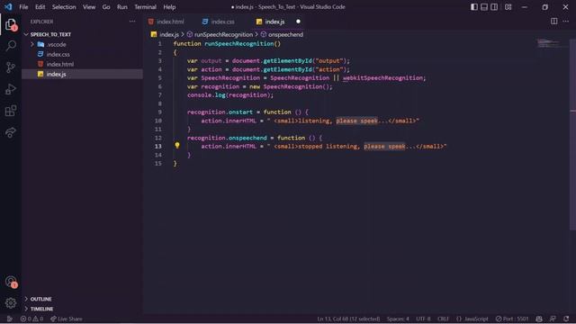 How to Convert your Voice to Text using JavaScript смотреть онлайн