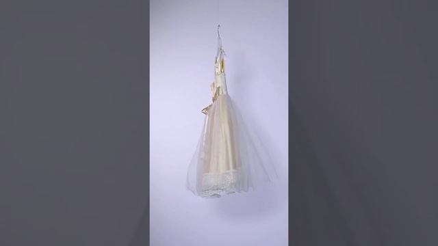 Vilerina нежное платье цвета ванили 12008 смотреть онлайн