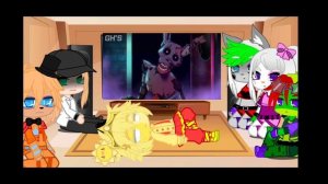 FNaF Security Breach react to "Hello again"//SB//glueko