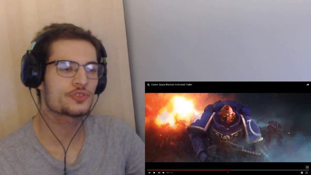 Codex: Space Marines Animated Trailer | Reaction смотреть онлайн