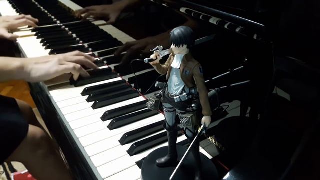 Attack on Titan 2, Shingeki no Kyojin 2 ED --Yuugure no Tori (Piano) смотреть онлайн