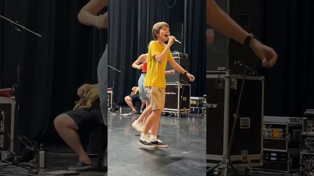 Вова Буяков-Репетиция выступления