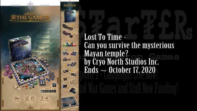Kickstarter - October 2020 - Update 2 - Board, Card, War, Skirmish games and stuff live now! смотреть онлайн